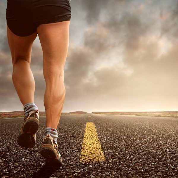 man jogging